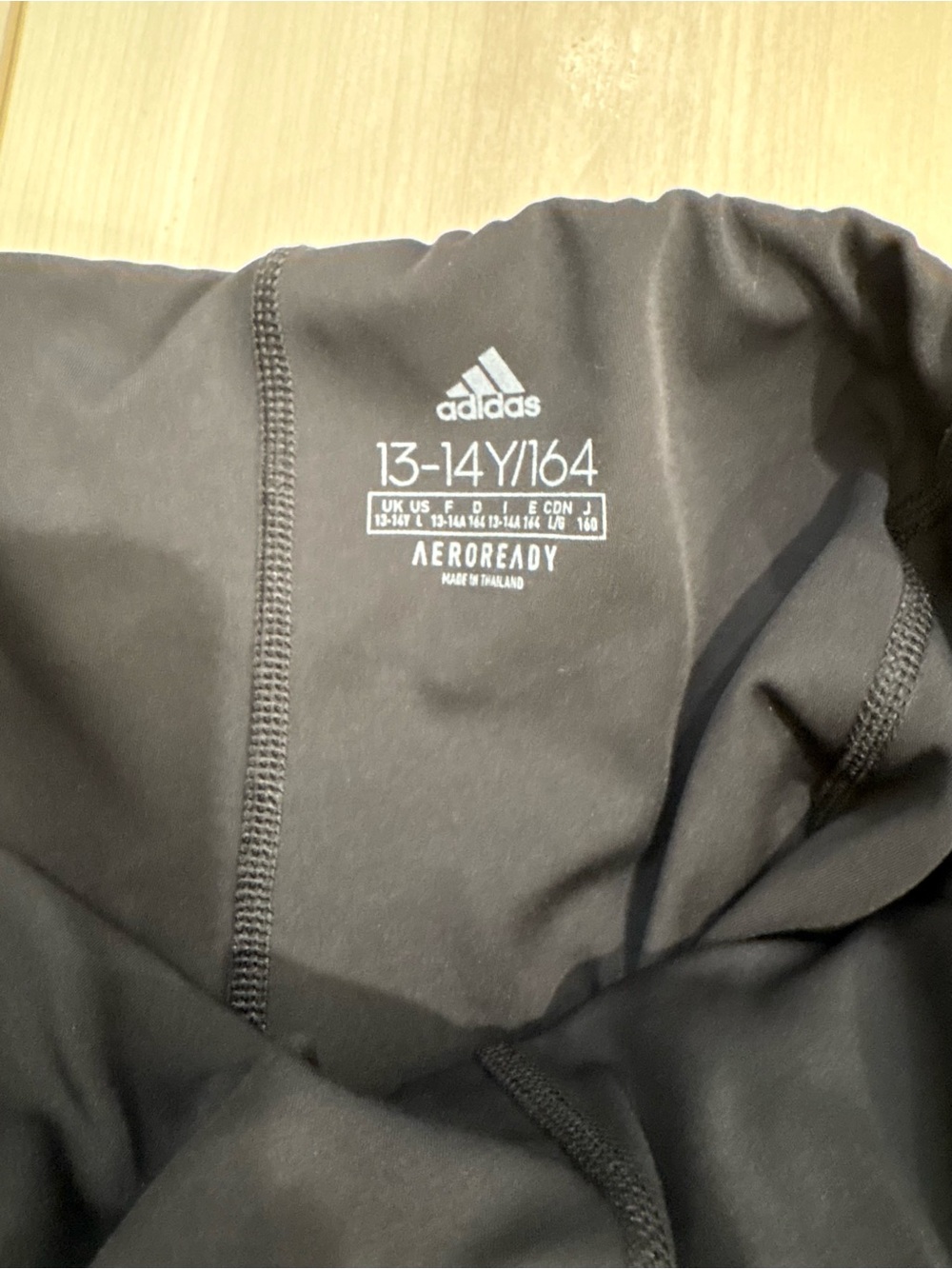 adidas Black Women's Athletic Shorts with White Logo Accent - Picture 3 of 4